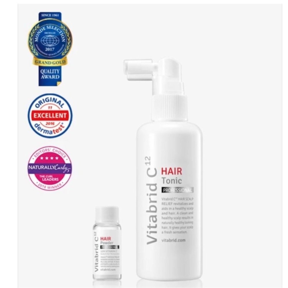 Vitabrid C12 Hair Tonic Set NIB